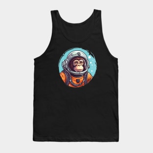 Chimp in Space - For Chimpanzee and Space Fans Tank Top